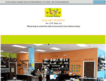 Tablet Screenshot of alaartstudios.com